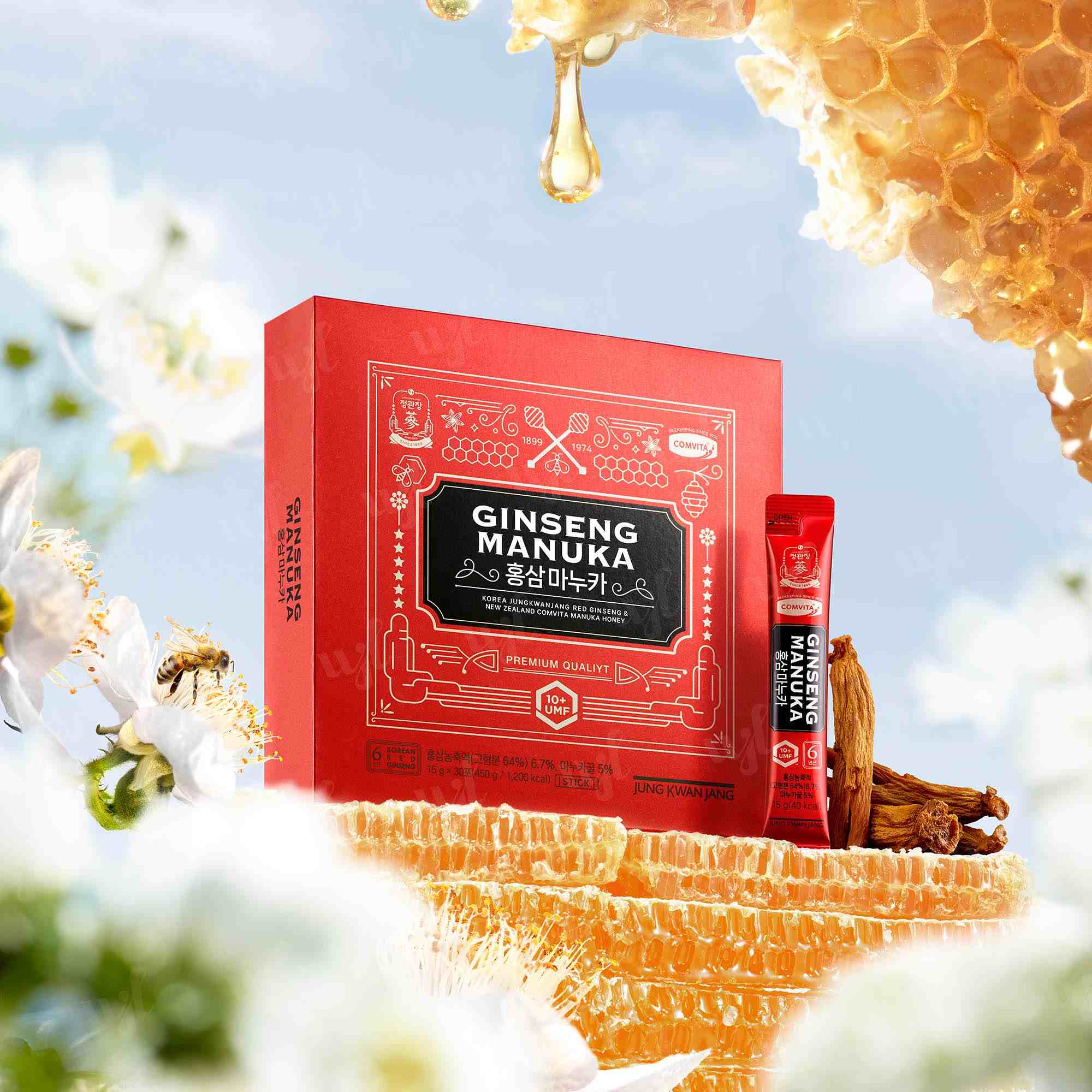 Korean Red Ginseng Manuka 高丽参麦卢卡口服液