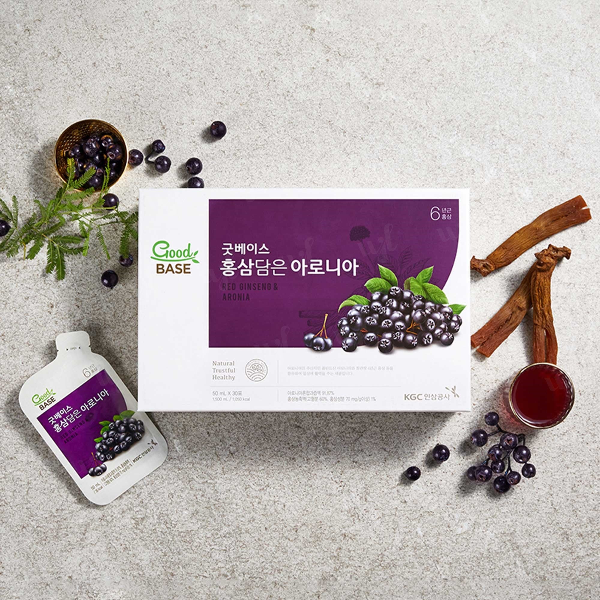 Aronia with Korean Red Ginseng Pouch 高丽参野樱莓袋装