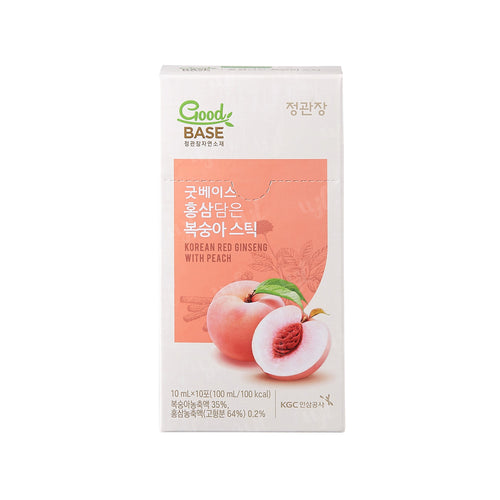 Peach with Korean Red Ginseng Stick 高丽参桃条装