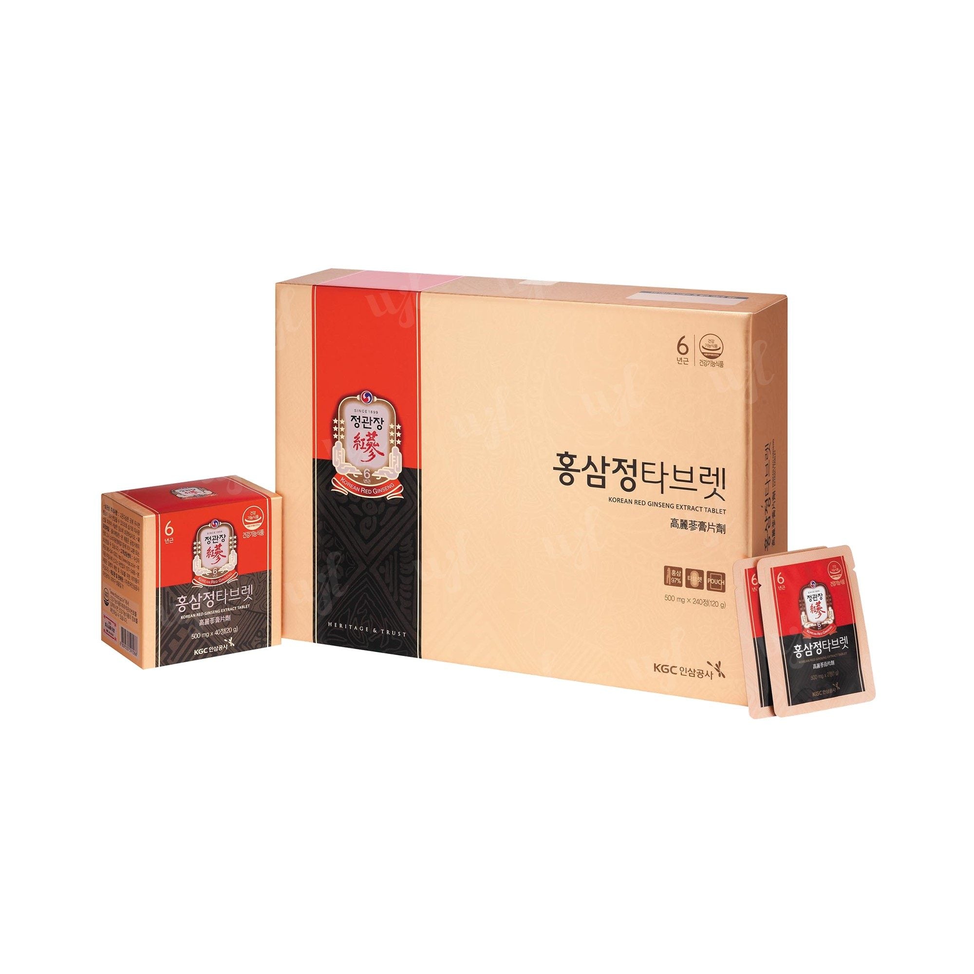 Korean Red Ginseng Extract Tablet 高丽参精片剂