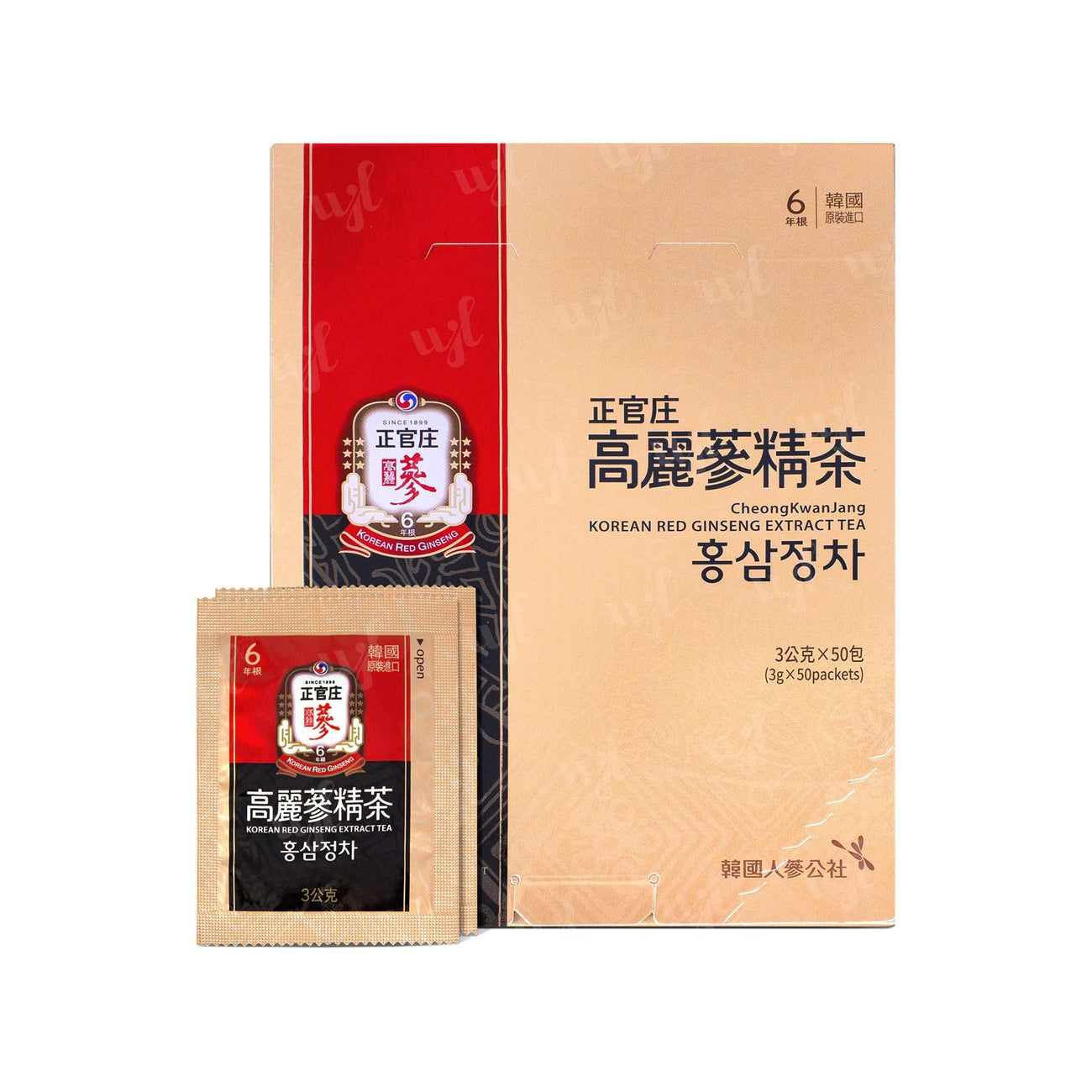 Korean Red Ginseng Extract Tea 高丽参精茶