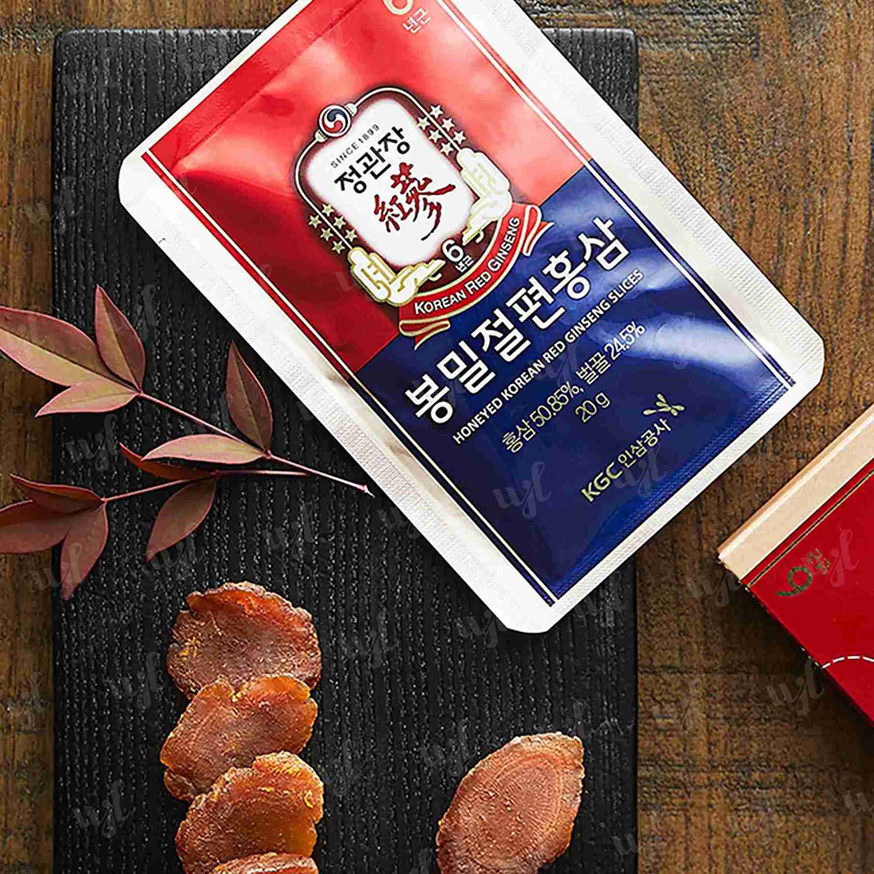 Korean Red Ginseng Honeyed Slices 高丽参蜂蜜切片