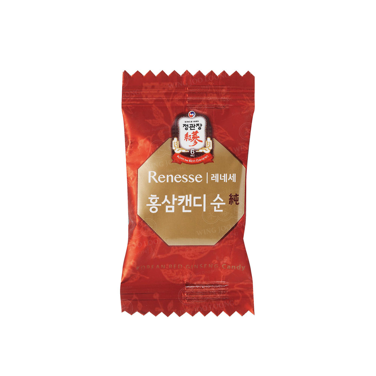 Cheong Kwan Jang Renesse Korean Red Ginseng Candy S (No Added Sugar) 高丽参糖 (无糖)